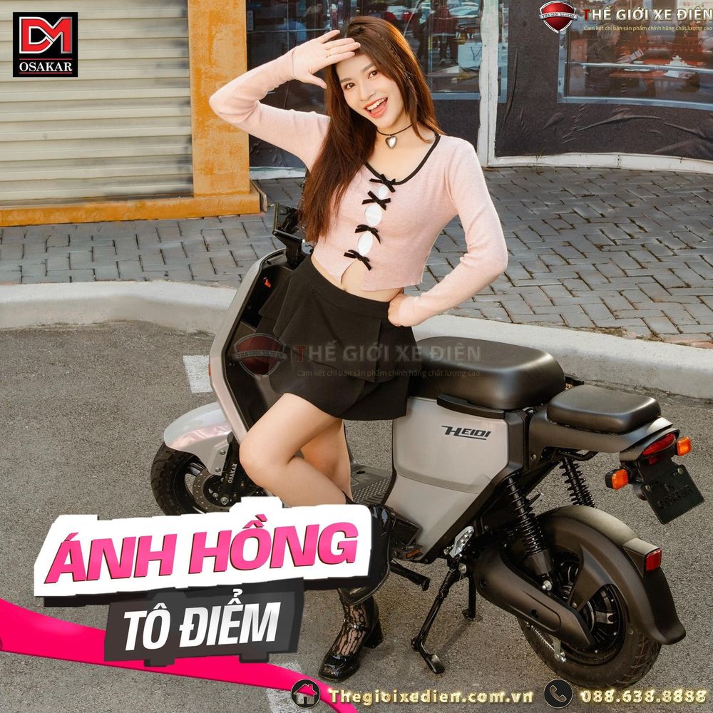 Giá xe điện Heidi Osakar đang giảm nhẹ: Mua bây giờ có lời hơn chờ dịp Tết?