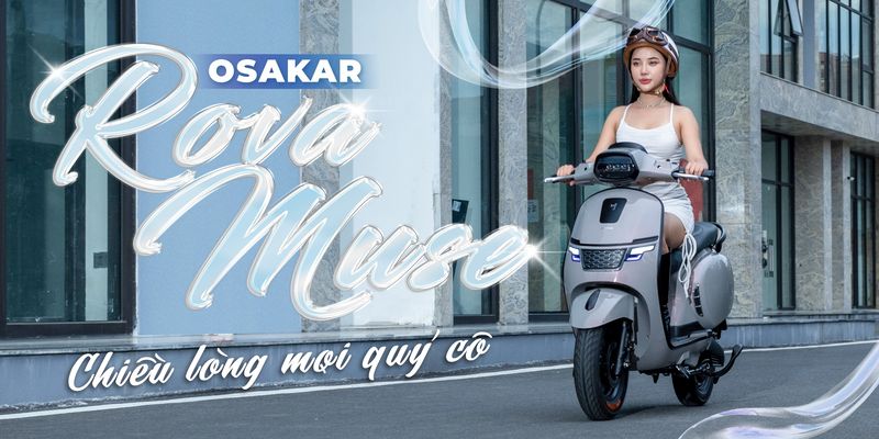 Khám phá công nghệ nổi bật trên xe máy điện Osakar mới nhất hiện nay