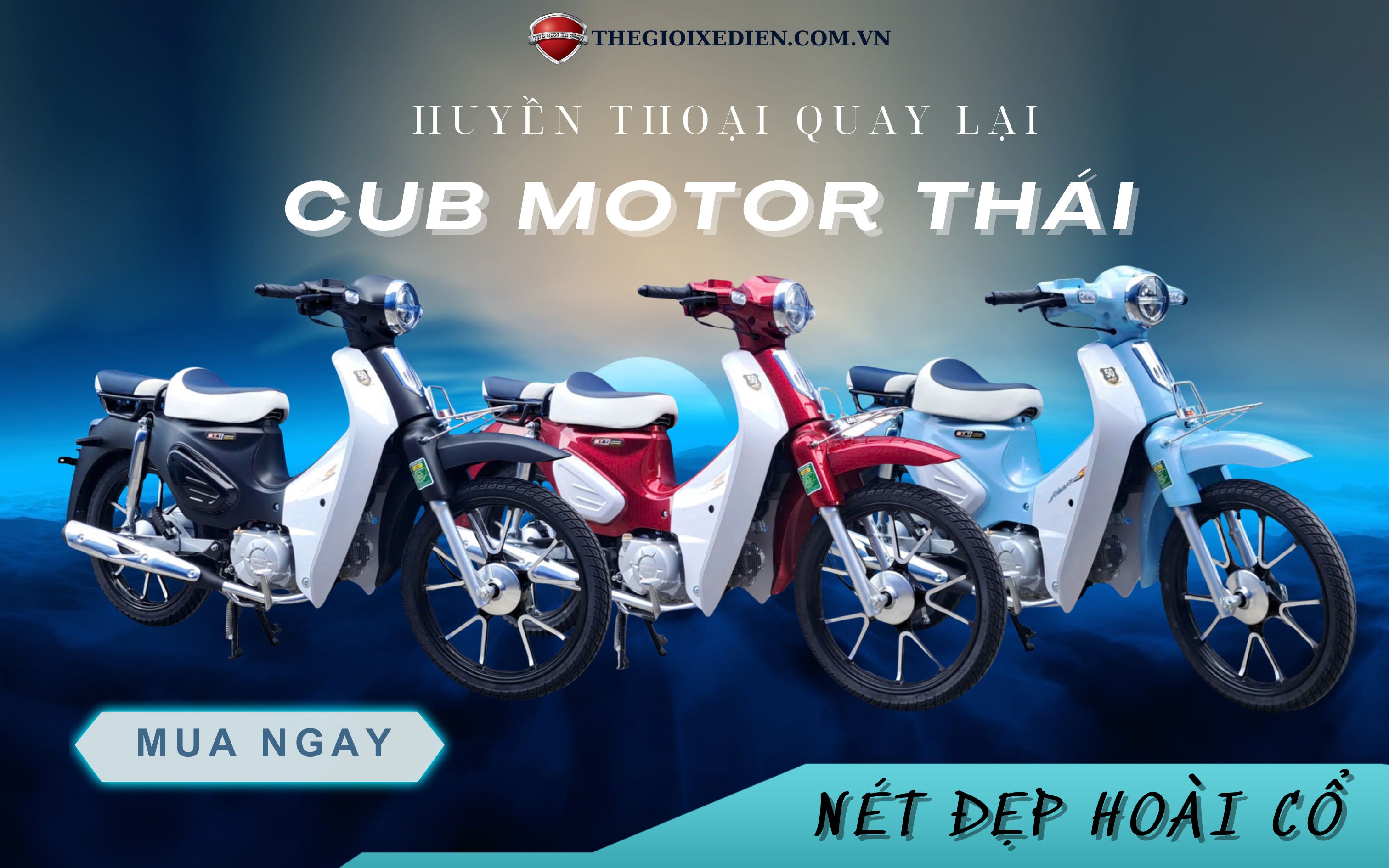 3 mẫu xe máy 50cc cho học sinh cấp 3: Thiết kế đẹp, dễ đi, không cần bằng