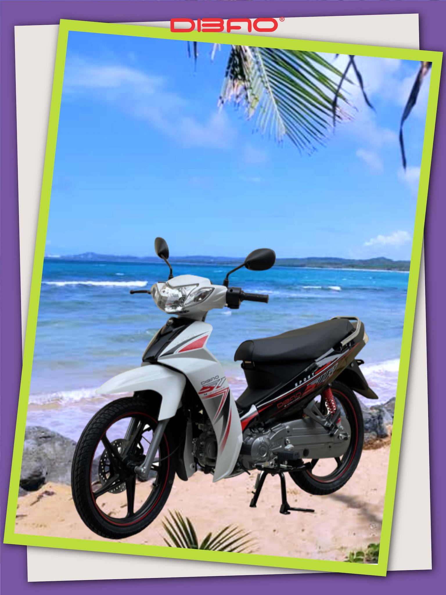 xe số 50cc Sirius Dibao
