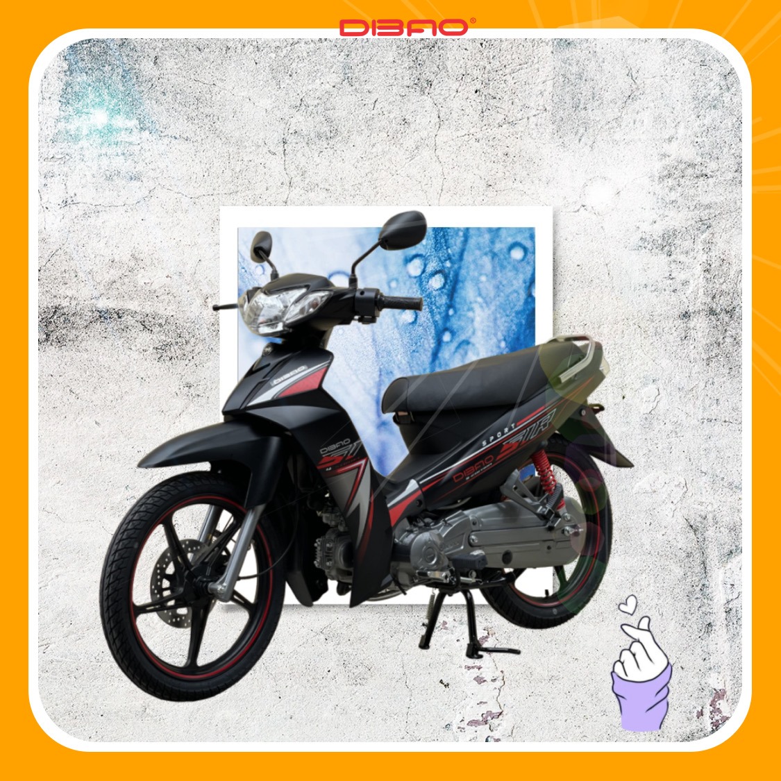 xe số 50cc Sirius Dibao