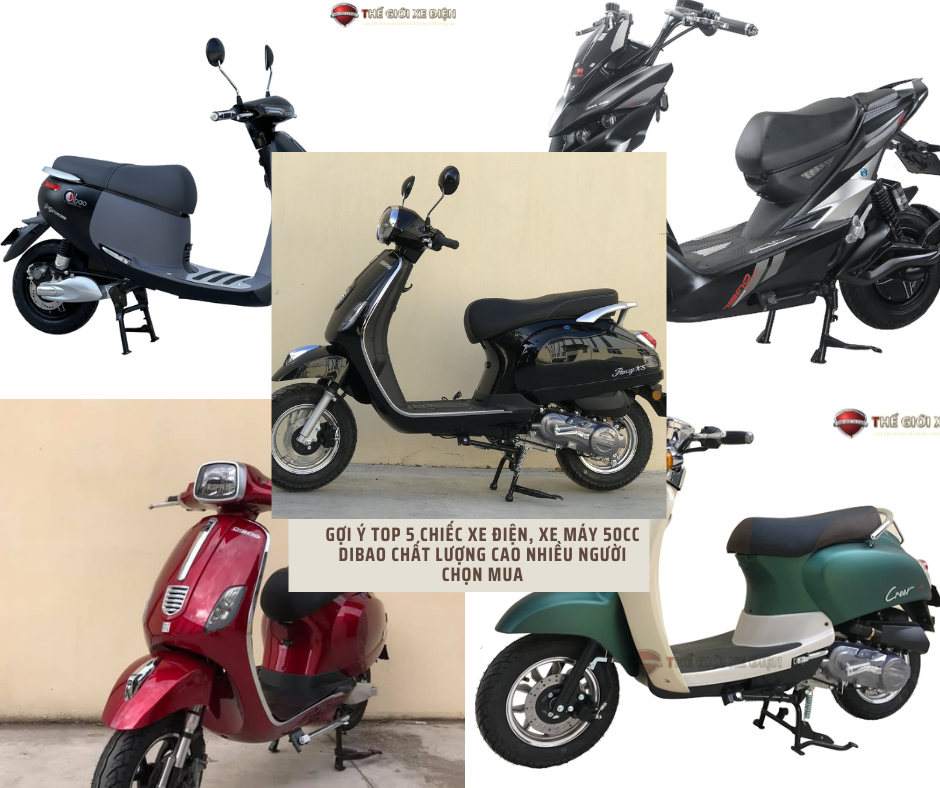 Xe điện, xe máy 50cc Dibao