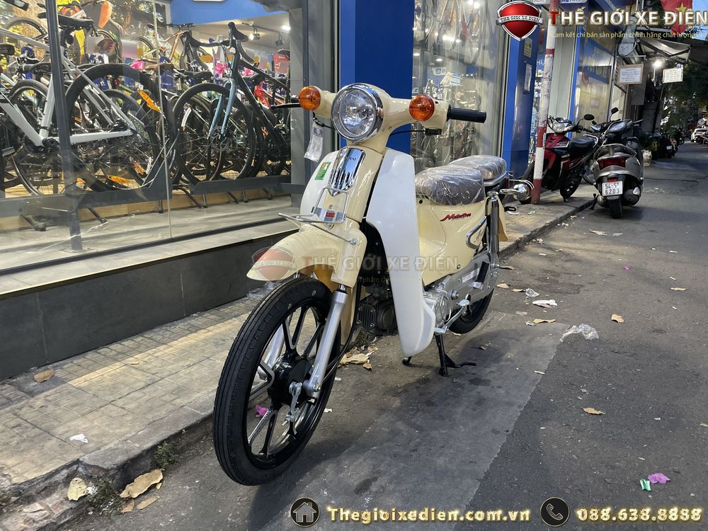 Xe Cub Motor Thái Vành Đúc: Phong cách cổ điển, hiện đại tiện dụng