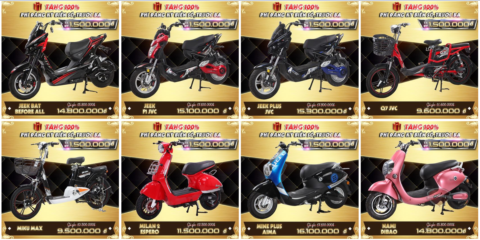 gia xe may 50cc ha noi va hcm