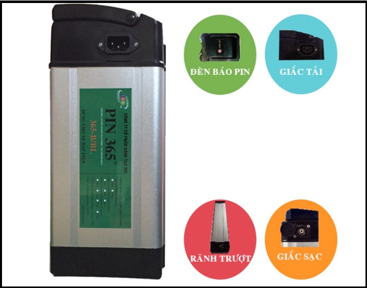 Pin Lithium xe máy điện
