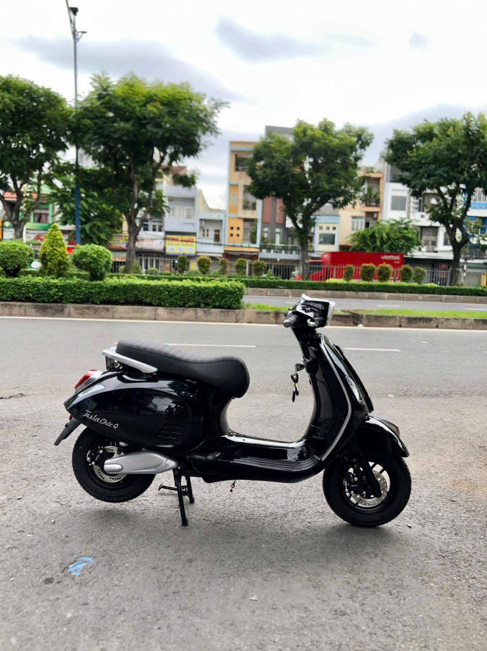 Xe M&aacute;y Điện Dibao Tesla Chic Q