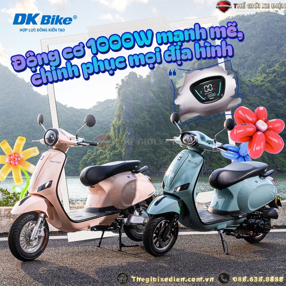 Giá xe ga 50cc DK Bike tháng 6/2025 đáng để đầu tư?