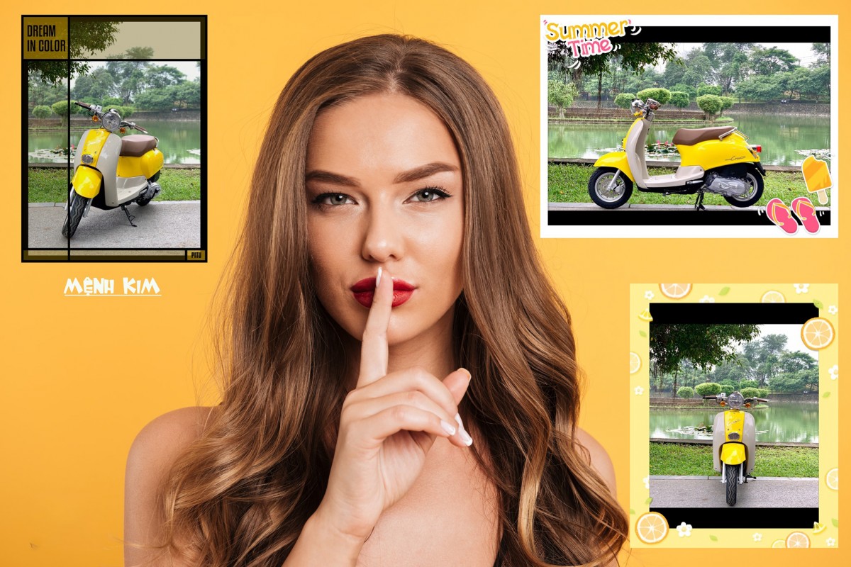 Xe ga 50cc Crea Nioshima phiên bản mới được bán với giá ưu đãi tại Thế giới Xe điện