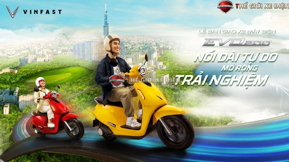 Tổng quan về xe máy điện Vinfast Evo 200 Lite