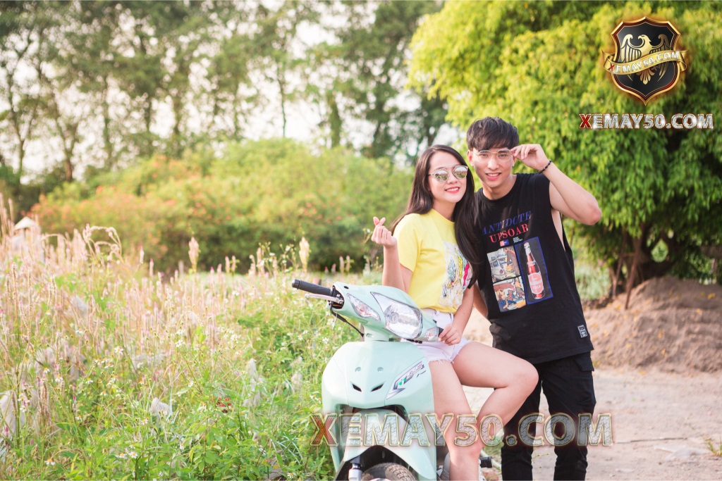 Xe máy 50cc Wave Việt Thái cá tính thời thượng
