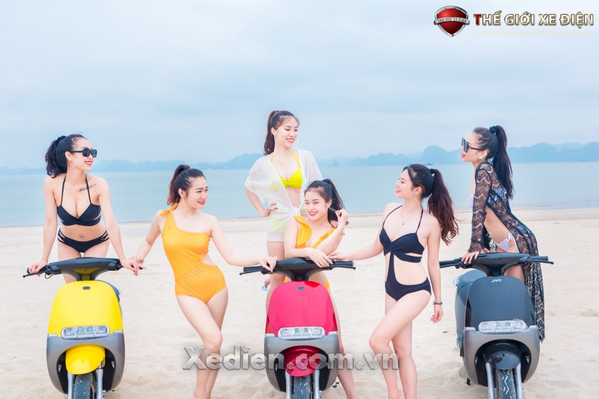 Xe máy điện JVC Gogo thiết kế hoàn hảo đến từng chi tiết