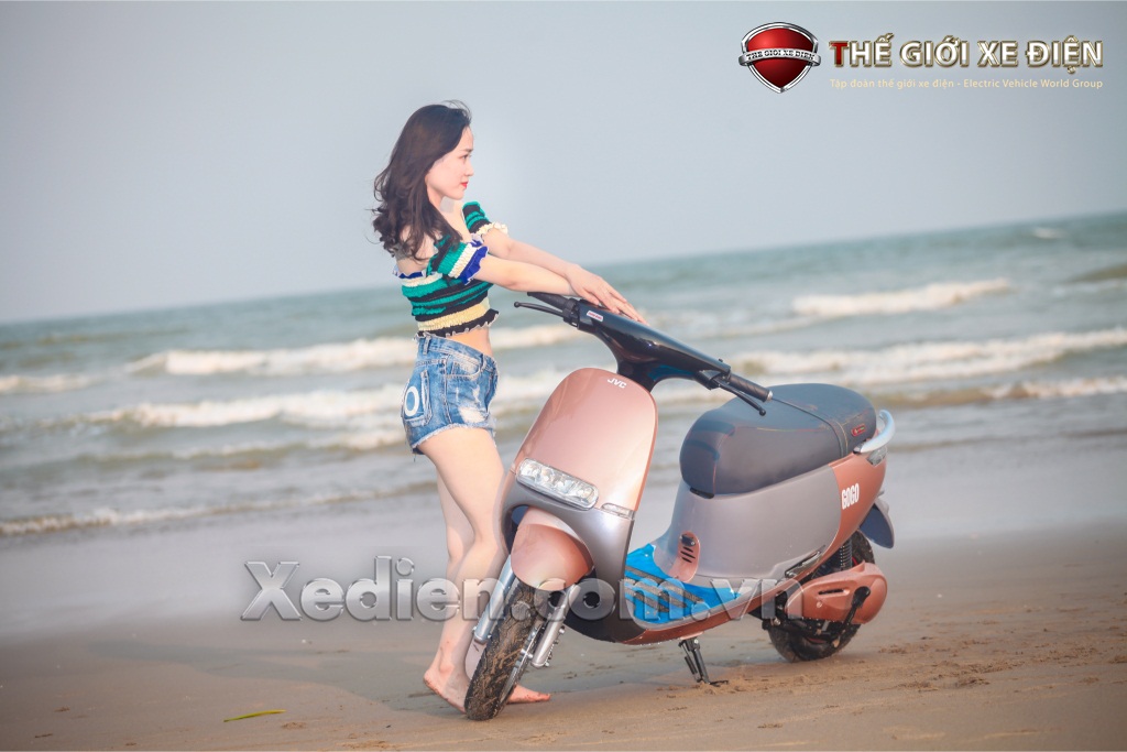 Xe máy điện JVC Gogolo hiện đại, thời thượng 2019