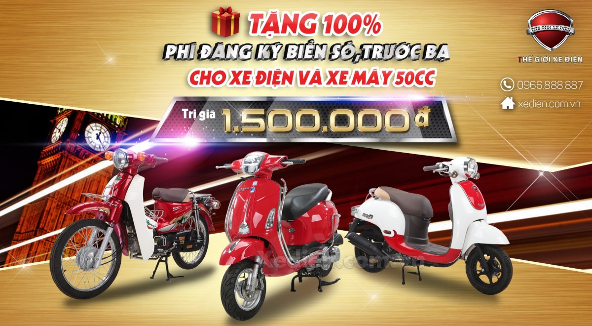 THÔNG TIN VỀ GIÁ CÁC MẪU XE ĐIỆN VÀ XE 50CC MỚI NHẤT 2019 TẠI THẾ GIỚI XE ĐIỆN