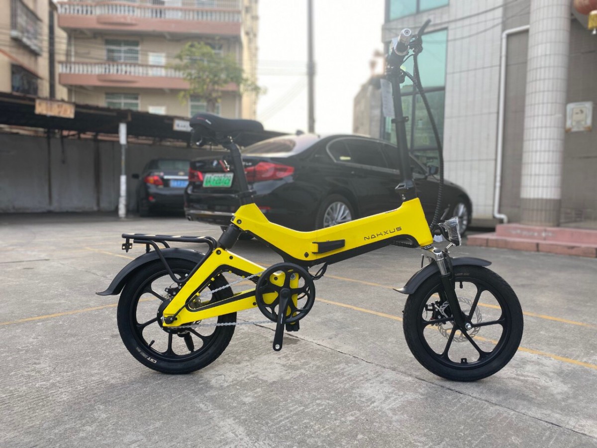 Xe đạp điện gấp Nakxus siêu gọn tiện dụng với mọi gia đình