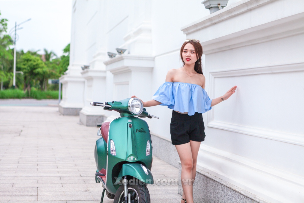 Khám phá những điểm mới trong thiết kế của xe điện Vespa Dibao