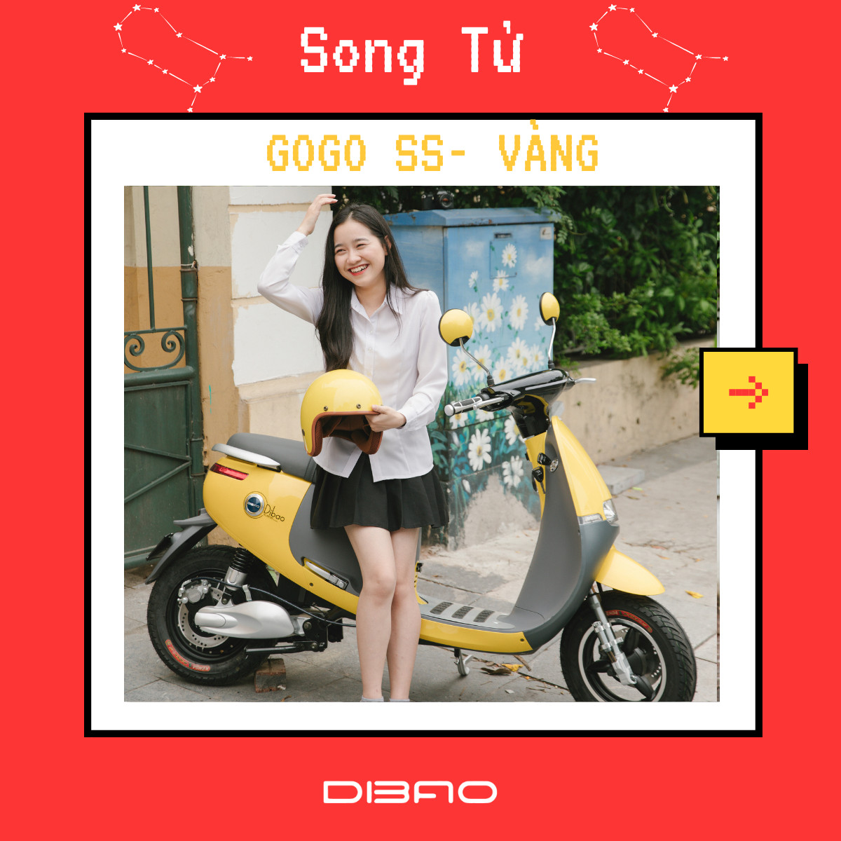 Tìm địa chỉ mua xe máy điện Dibao Gogo SS càng đúc ở Đà Nẵng