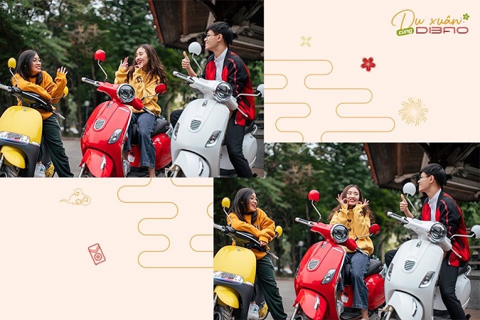 Top 2 xe máy điện Dibao dành cho các bạn nhân viên văn phòng