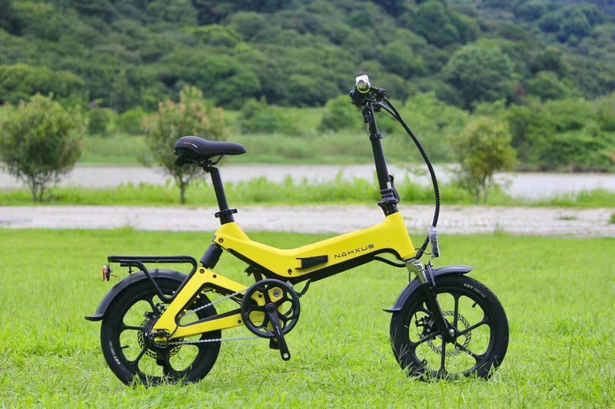 Xe đạp điện gấp Nakxus S với thiết kế giấu Pin đặc biệt