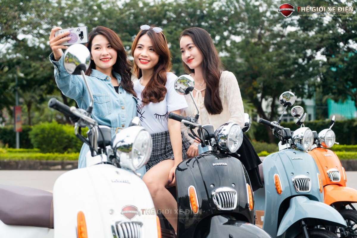 Tư vấn chọn các loại xe 50cc cho nữ nhẹ nhàng, thời trang