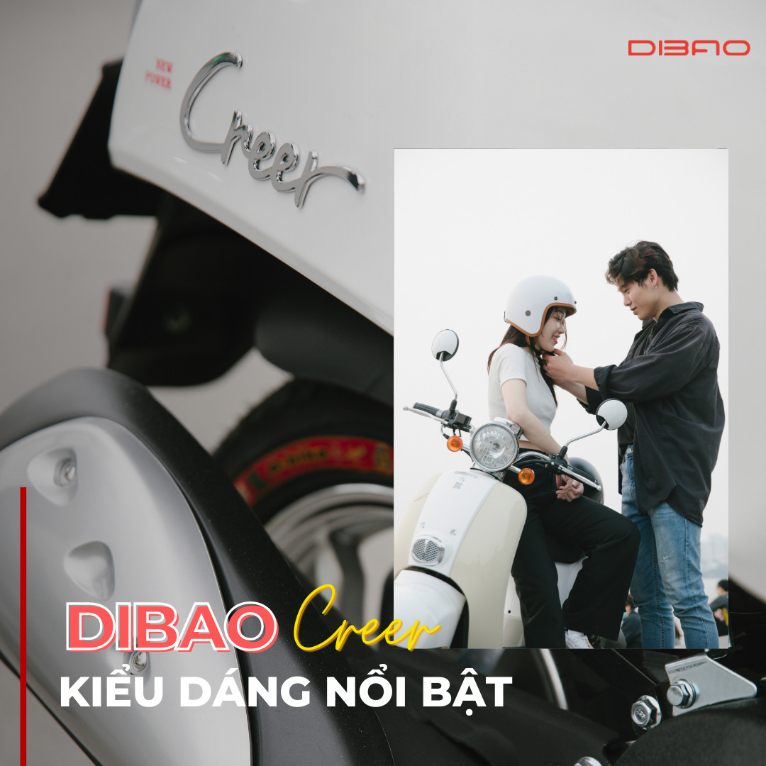 7 Điểm Nổi Bật Của Chiếc Xe Máy 50cc Dibao Creer 2021