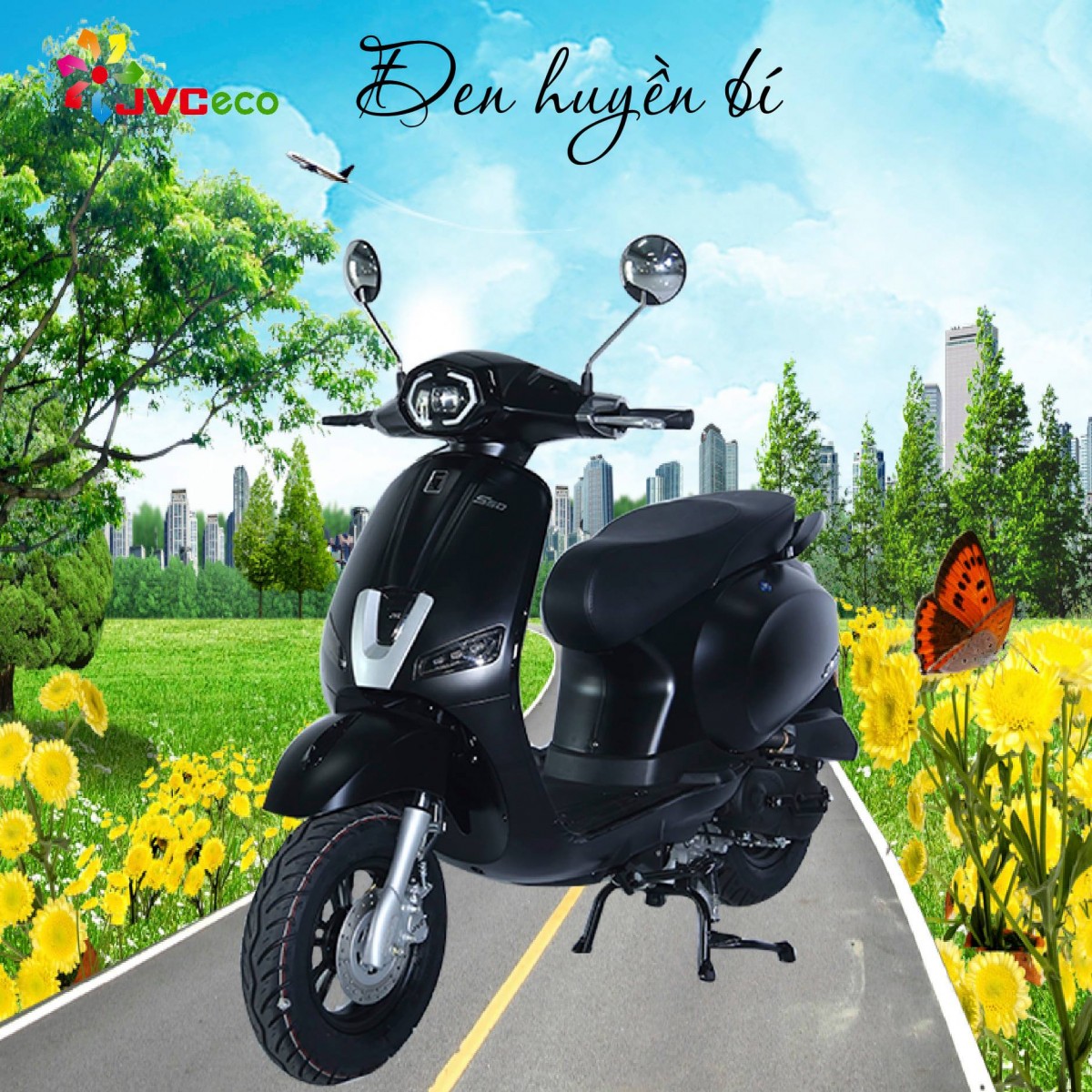 Review một số đặc điểm thiết kế xe ga 50cc JVC Việt Nhật Vespa Platinum 