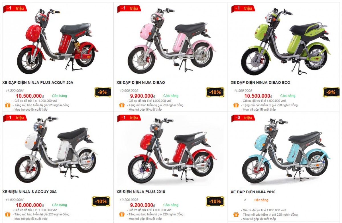 Nên mua xe đạp điện nào?