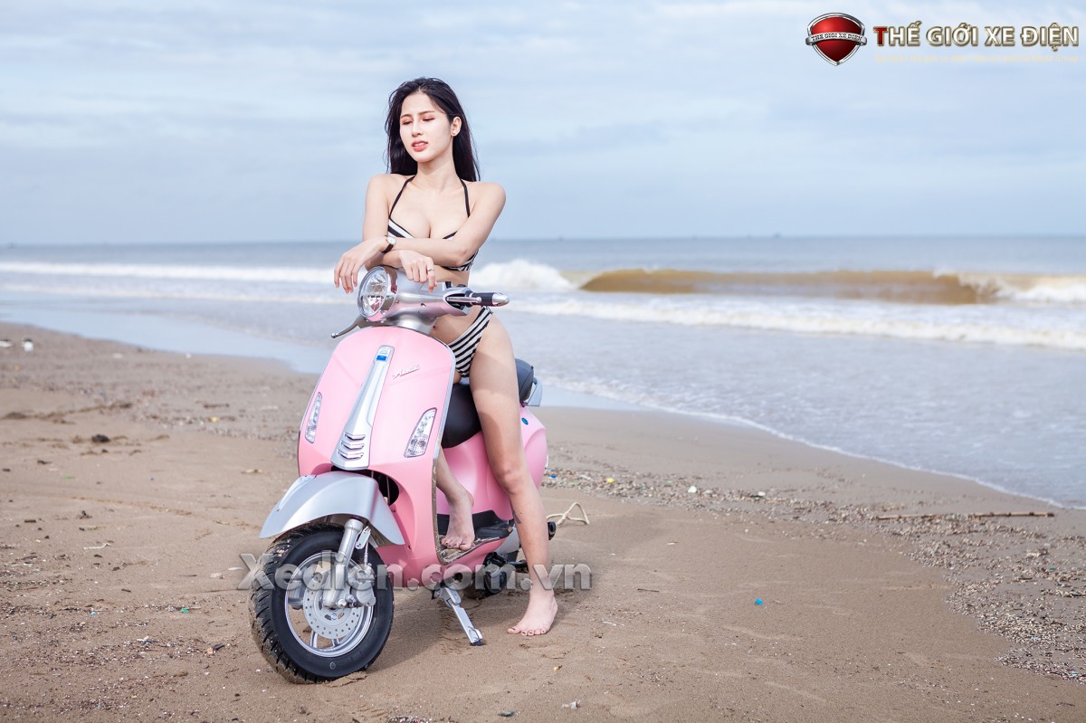 Xe điện Vespa Suzika - Mẫu xe đẳng cấp dành cho các quý cô