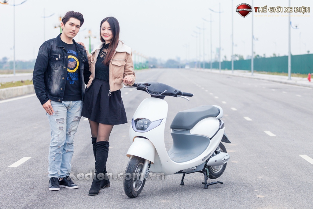 Thiết kế tiện ích trên mẫu xe máy điện Terra Motors