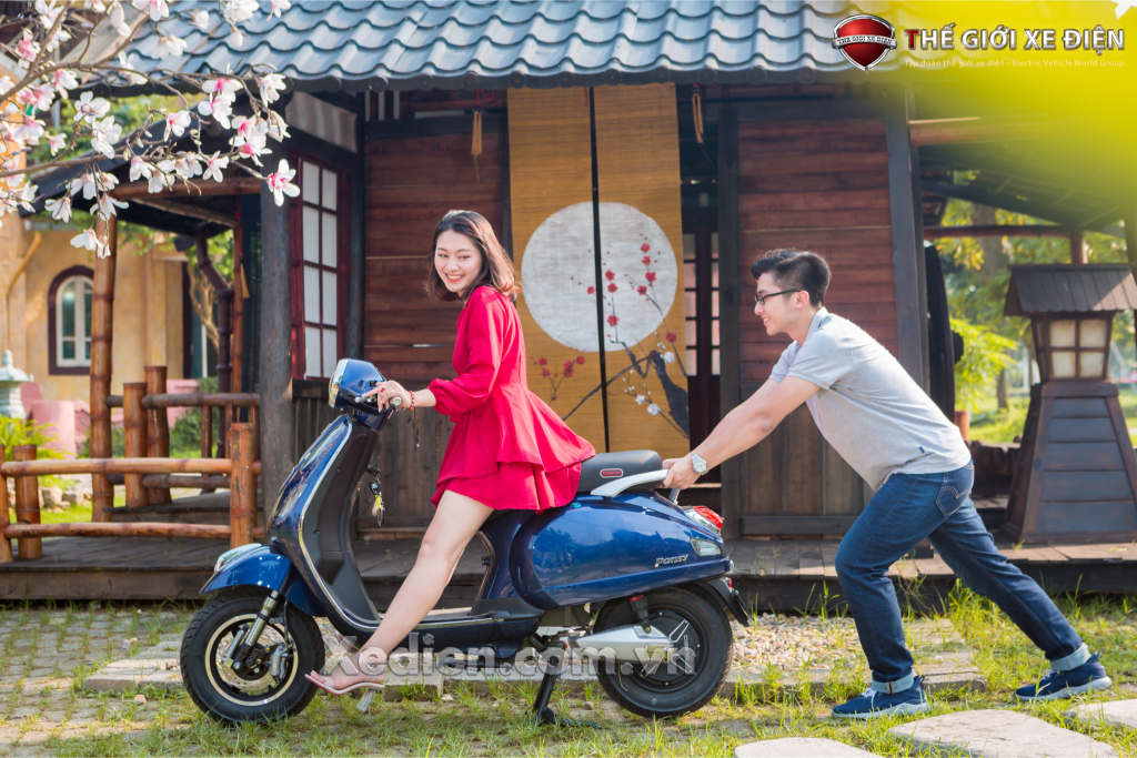 Vespas Dibao Pansy - Mẫu xe máy điện sành điệu, chinh phục mọi ánh nhìn